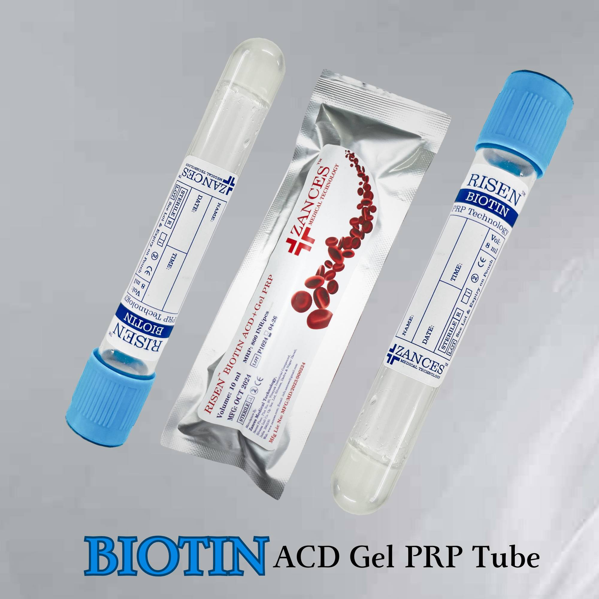 Biotin ACD Gel PRP Tube Manufacturer in Silvassa